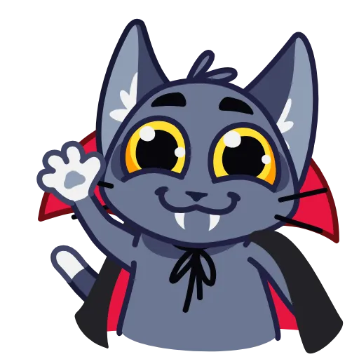 🤚 Стикер «Catcula» для Telegram