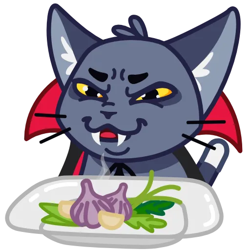 🤢 Стикер «Catcula» для Telegram