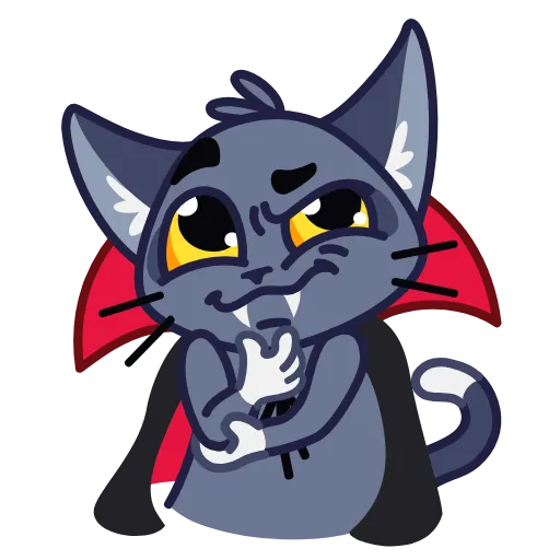 🤔 Стикер «Catcula» для Telegram