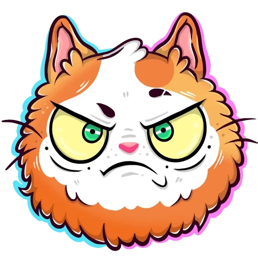 ☹️ Стикер «Кот Лекс» для Telegram