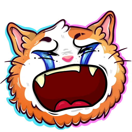 😭 Стикер «Кот Лекс» для Telegram
