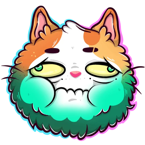 🤢 Стикер «Кот Лекс» для Telegram