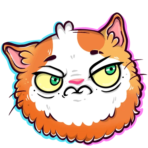 🫤 Стикер «Кот Лекс» для Telegram
