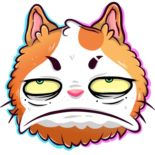 😣 Стикер «Кот Лекс» для Telegram