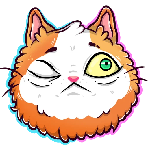 😉 Стикер «Кот Лекс» для Telegram