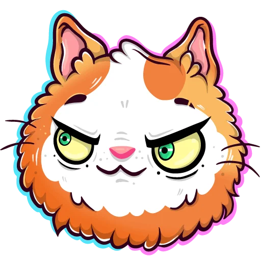😏 Стикер «Кот Лекс» для Telegram