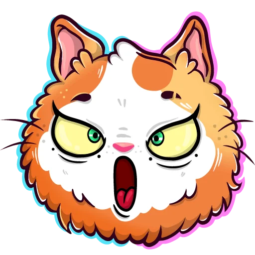 🤬 Стикер «Кот Лекс» для Telegram