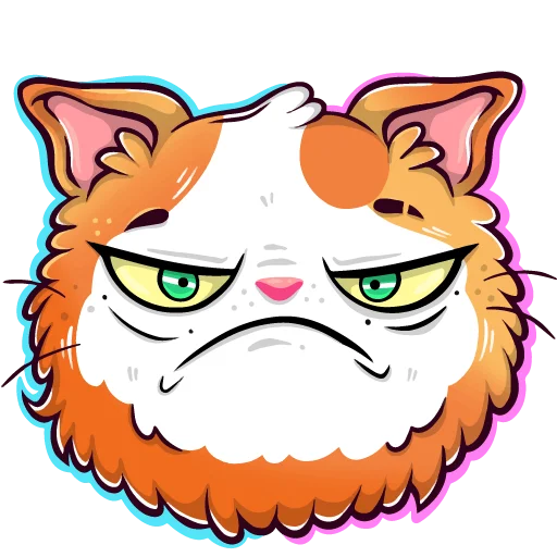 😤 Стикер «Кот Лекс» для Telegram