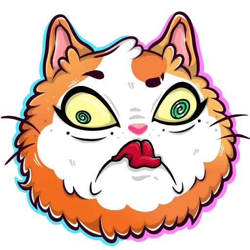 🙄 Стикер «Кот Лекс» для Telegram