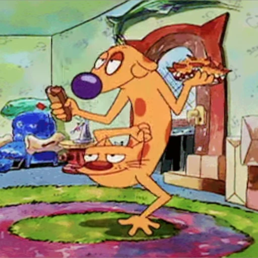 🏋‍♀️ Стикер «CatDog» для Telegram