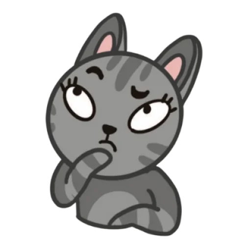 🤔 Стикер «Кот и Пёс» для Telegram