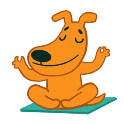 🧘‍♂ Стикер «Кот и Пёс» для Telegram
