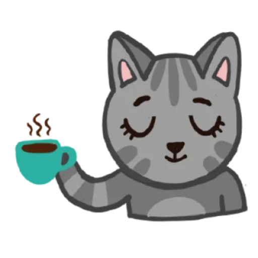 ☕ Стикер «Кот и Пёс» для Telegram