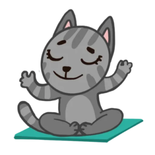 🧘‍♂ Стикер «Кот и Пёс» для Telegram