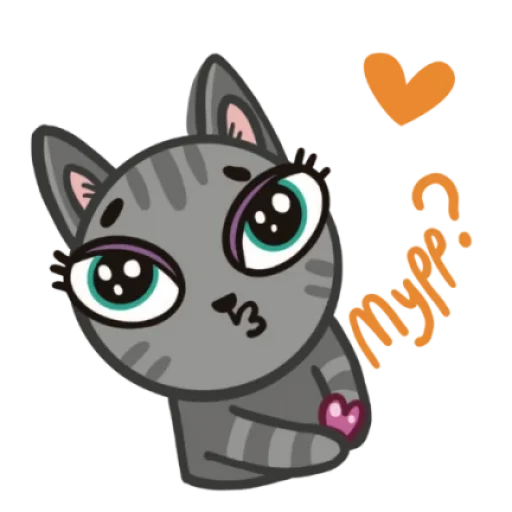😻 Стикер «Кот и Пёс» для Telegram
