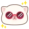 Стикер 19 😜 Catmoji котики