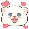 Стикер 13 😜 Catmoji котики