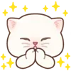 Стикер 21 😜 Catmoji котики