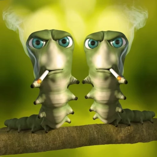 👥 Стикер «caterpillar gif» для Telegram