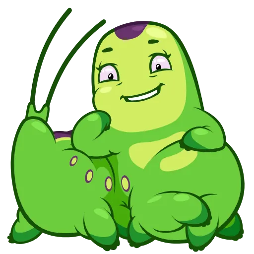 😋 Стикер «Caterpilly» для Telegram
