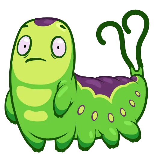 ☺️ Стикер «Caterpilly» для Telegram