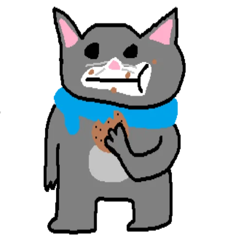 🍪 Стикер «Cat Fren» для Telegram