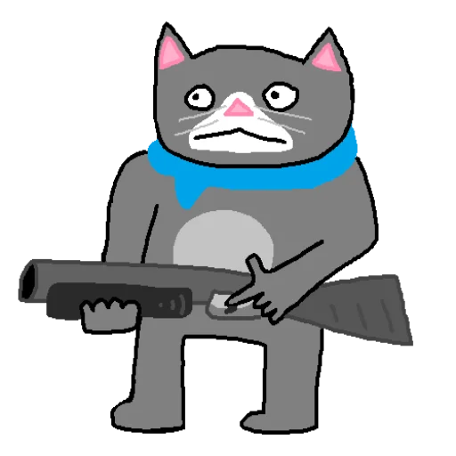 🔫 Стикер «Cat Fren» для Telegram