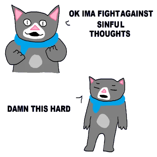 ☦️ Стикер «Cat Fren» для Telegram