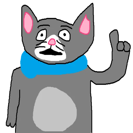 😧 Стикер «Cat Fren» для Telegram