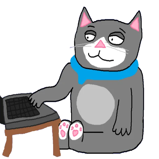 💻 Стикер «Cat Fren» для Telegram