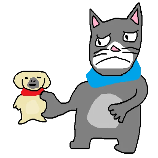 👨‍👦 Стикер «Cat Fren» для Telegram