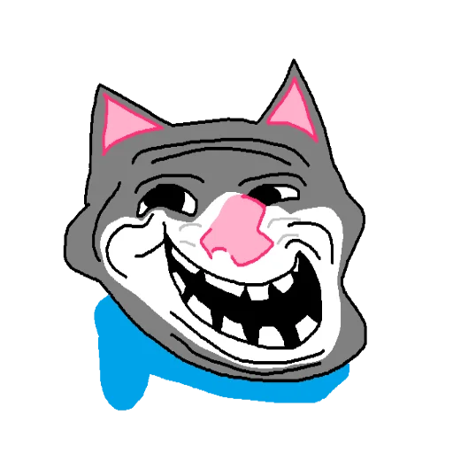 🥴 Стикер «Cat Fren» для Telegram