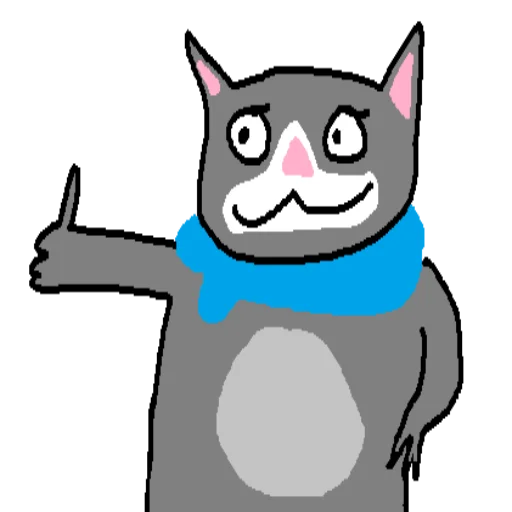 👍 Стикер «Cat Fren» для Telegram