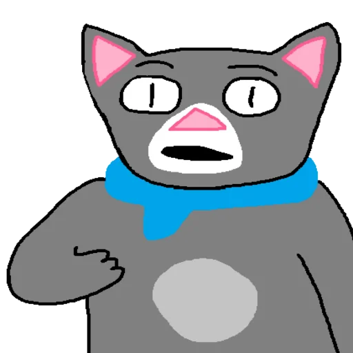 😶 Стикер «Cat Fren» для Telegram
