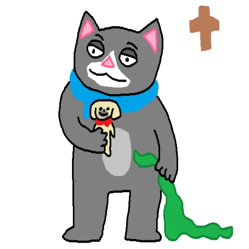 ☺️ Стикер «Cat Fren» для Telegram