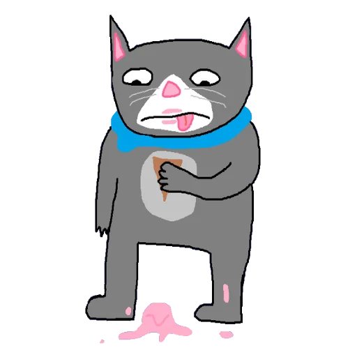 🍦 Стикер «Cat Fren» для Telegram