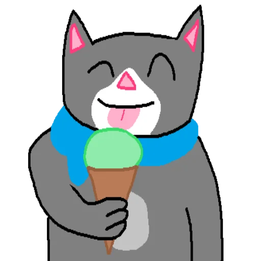 🍦 Стикер «Cat Fren» для Telegram