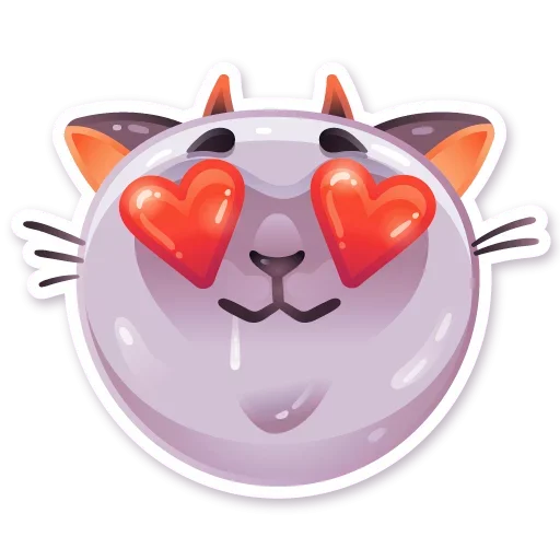 😻 Стикер «Cat from Hell» для Telegram