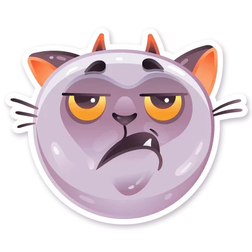 😸 Стикер «Cat from Hell» для Telegram