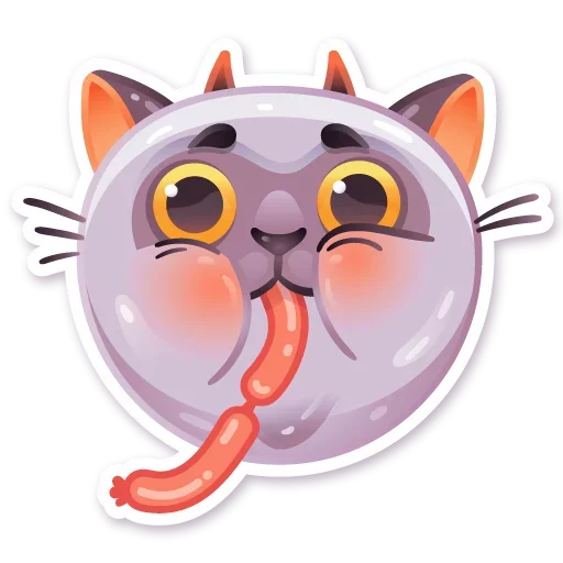 😺 Стикер «Cat from Hell» для Telegram