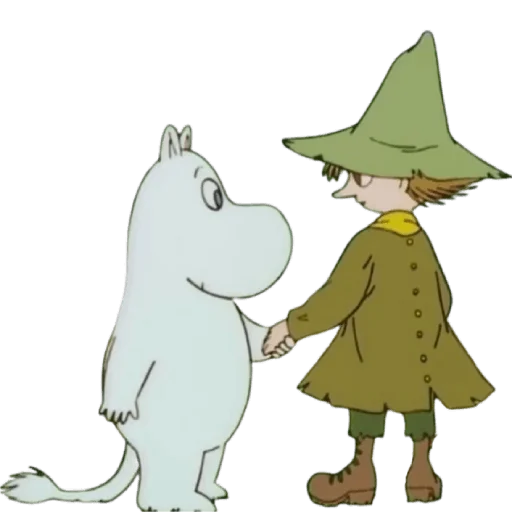 🤝 Стикер «Moomins» для Telegram