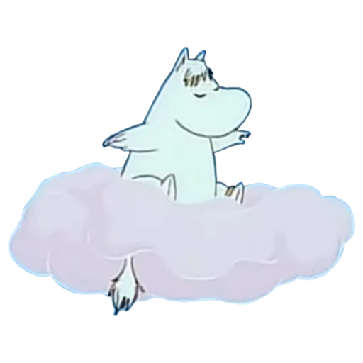 🌨 Стикер «Moomins» для Telegram