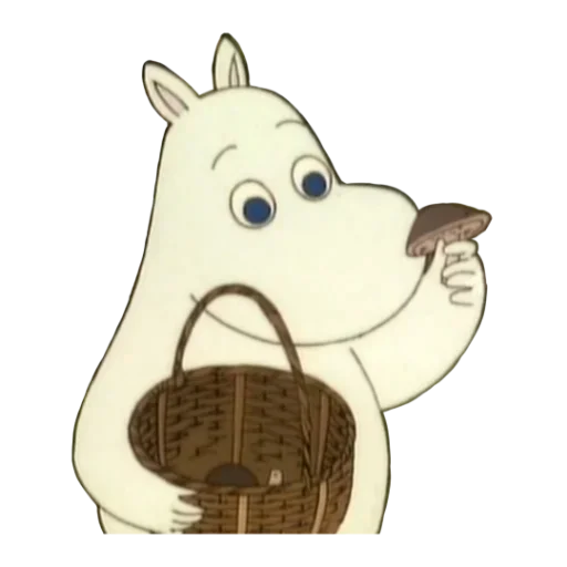 🍄 Стикер «Moomins» для Telegram