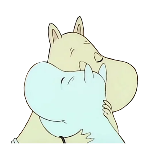 🤗 Стикер «Moomins» для Telegram