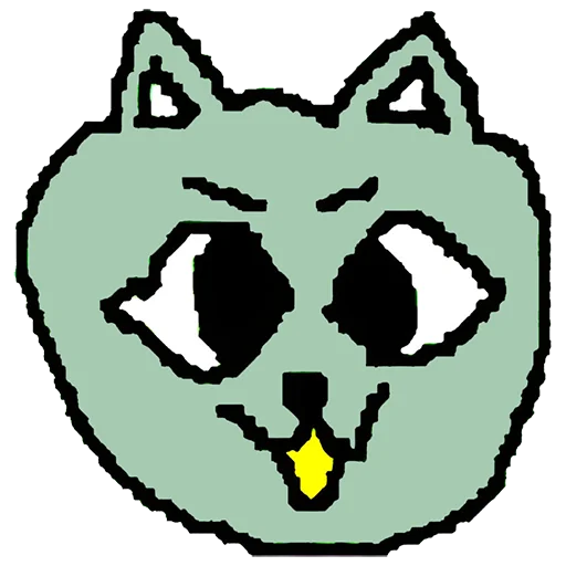 🥴 Стикер «Garo cat» для Telegram