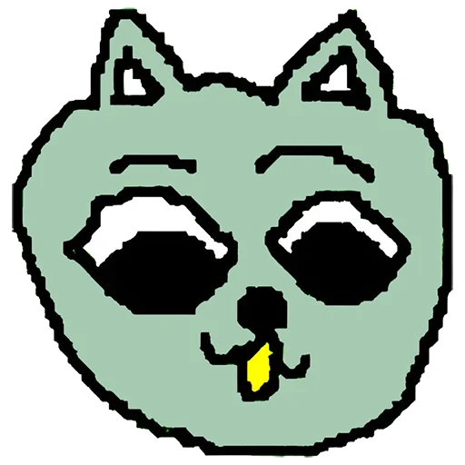 😲 Стикер «Garo cat» для Telegram