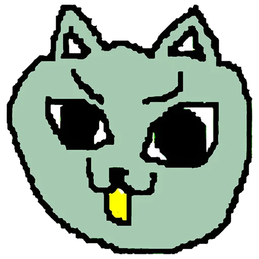 😠 Стикер «Garo cat» для Telegram