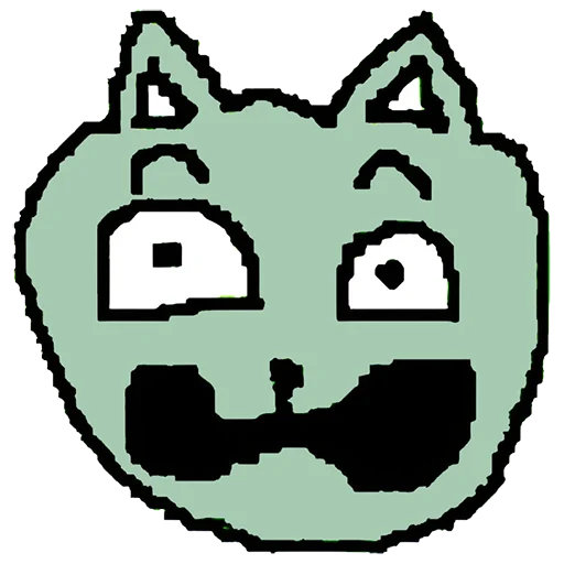 😱 Стикер «Garo cat» для Telegram