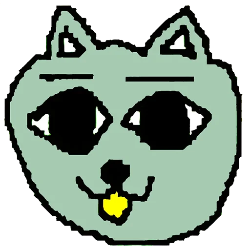 Стикерпак Garo cat для Telegram