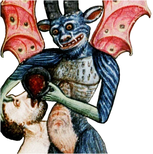 😈 Стикер «Mediaeval» для Telegram